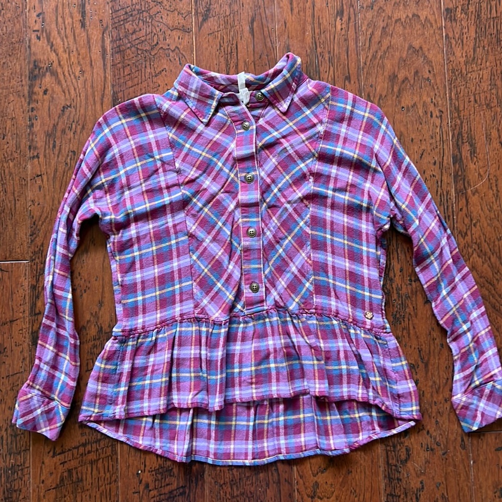 Matilda Jane plaid top